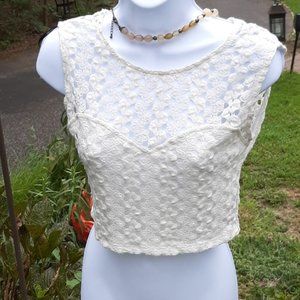 Forever 21 Lace/crocheted top